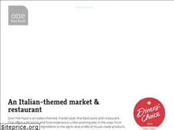 Sites similar to onefinefood.com