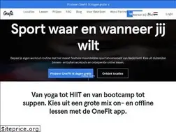 Sites similar to onefit.nl