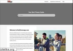 Sites similar to onefitnessapp.com