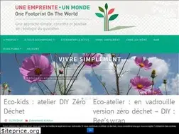 Sites similar to onefootprintontheworld.com