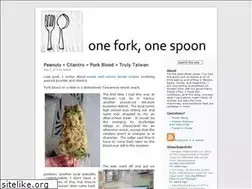 Sites similar to oneforkonespoon.wordpress.com