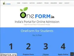 Sites similar to oneform.in
