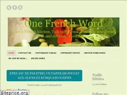 Sites similar to onefrenchword.wordpress.com