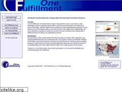 Sites similar to onefulfillment.com