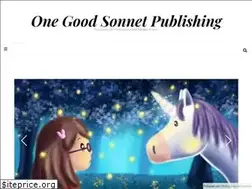 Sites similar to onegoodsonnet.com