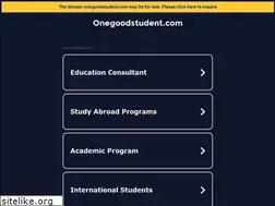 Sites similar to onegoodstudent.com