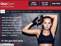 Sites similar to onegymfitness.com