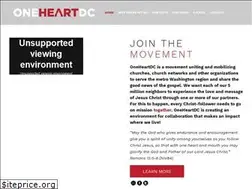 Sites similar to oneheartdc.org