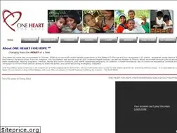 Sites similar to oneheartforhope.org