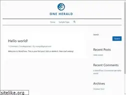 Sites similar to oneherald.com.au