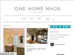 Sites similar to onehomemade.com