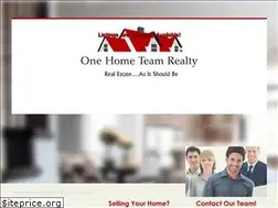 Sites similar to onehometeamrealty.com