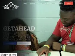 Sites similar to onehopetulsa.com