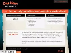 Sites similar to onehourbacklinks.com