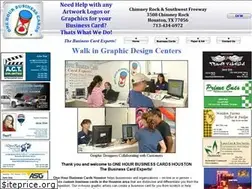 Sites similar to onehourbusinesscardhouston.com