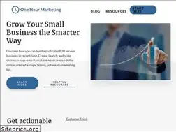 Sites similar to onehourmarketing.com