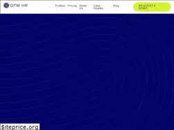 Sites similar to onehrsoftware.com