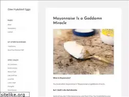 Sites similar to onehundredeggs.com