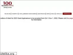 Sites similar to onehundredwomenstrong.org