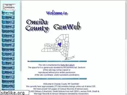 Sites similar to oneida.nygenweb.net