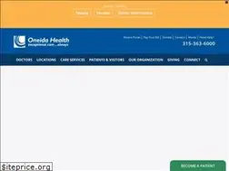 Sites similar to oneidahealth.org