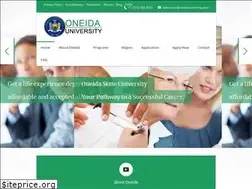 Sites similar to oneidauniversity.com