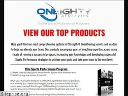 Sites similar to oneightyathletics.com