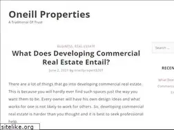 Sites similar to oneillproperties.com