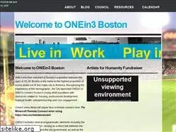 Sites similar to onein3boston.com
