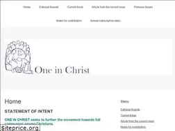 Sites similar to oneinchrist.org.uk