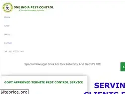 Sites similar to oneindiapestcontrol.com