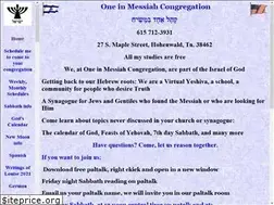 Sites similar to oneinmessiah.net