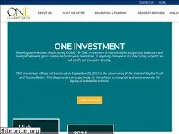 Sites similar to oneinvestment.ca