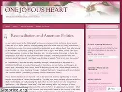 Sites similar to onejoyousheart.com