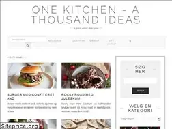 Sites similar to onekitchenblog.com