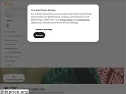 Sites similar to oneknotknits.etsy.com