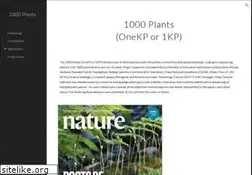 Sites similar to onekp.com