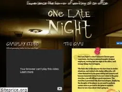 Sites similar to onelatenight.com