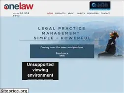 Sites similar to onelaw.co.nz