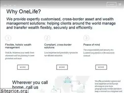 Sites similar to onelife.eu.com