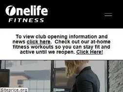 Sites similar to onelifefitness.com