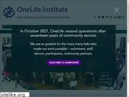 Sites similar to onelifeinstitute.org