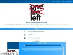 Sites similar to onelifeleft.com