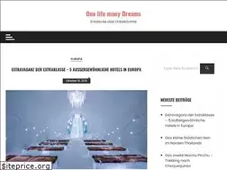 Sites similar to onelifemanydreams.com