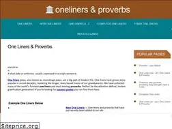 Sites similar to oneliners-and-proverbs.com