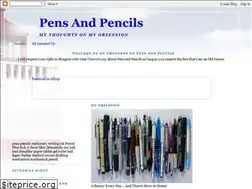 Sites similar to onelonemanspensandpencils.blogspot.com