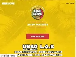 Sites similar to onelovefestival.co.nz