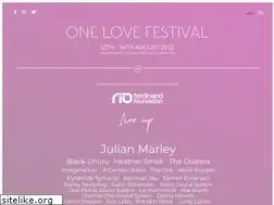 Sites similar to onelovefestival.co.uk
