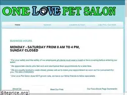 Sites similar to onelovepetsalon.com