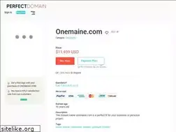 Sites similar to onemaine.com
